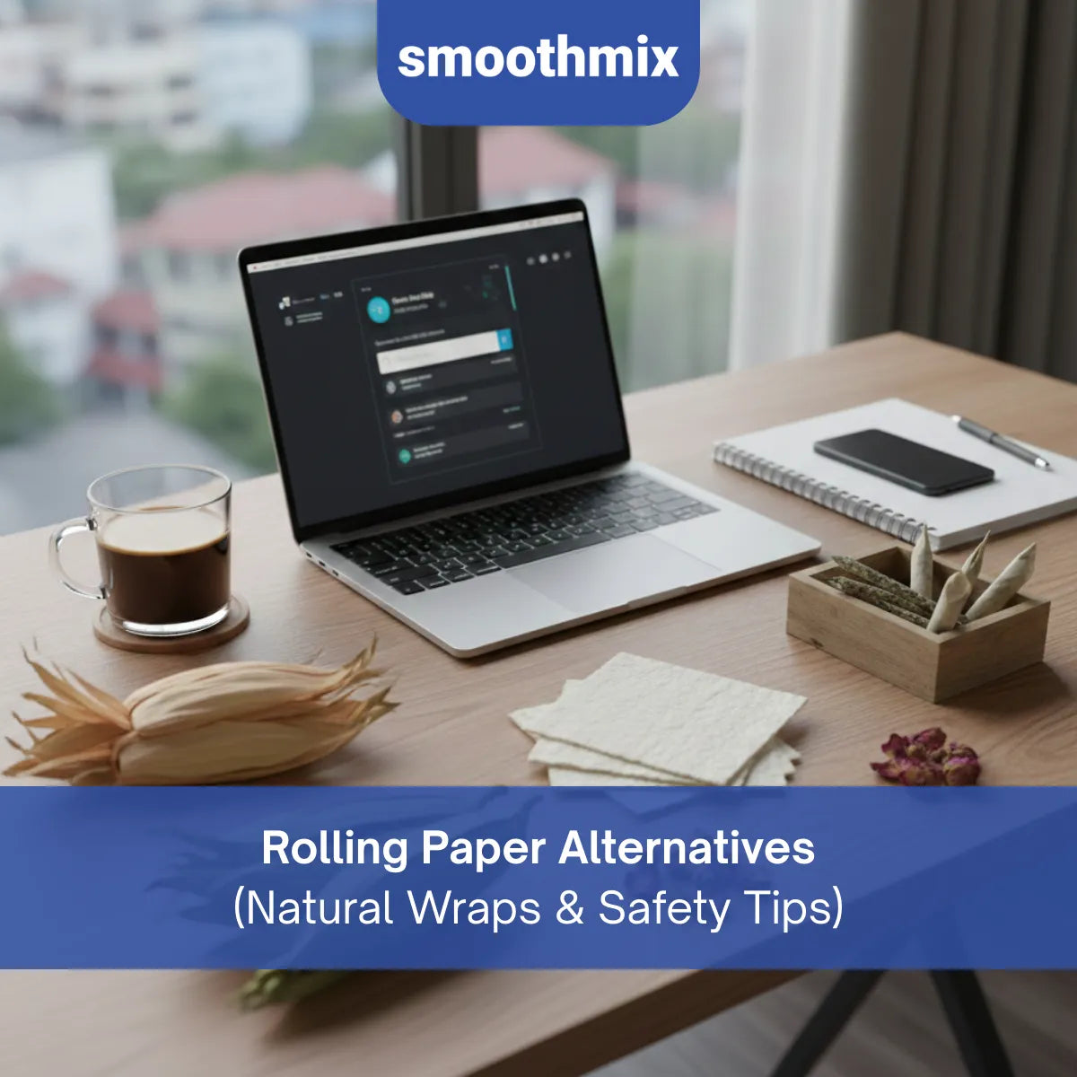 cigarette paper substitutes Rolling Paper Alternatives (Natural Wraps & Safety Tips) – smoothmix.co