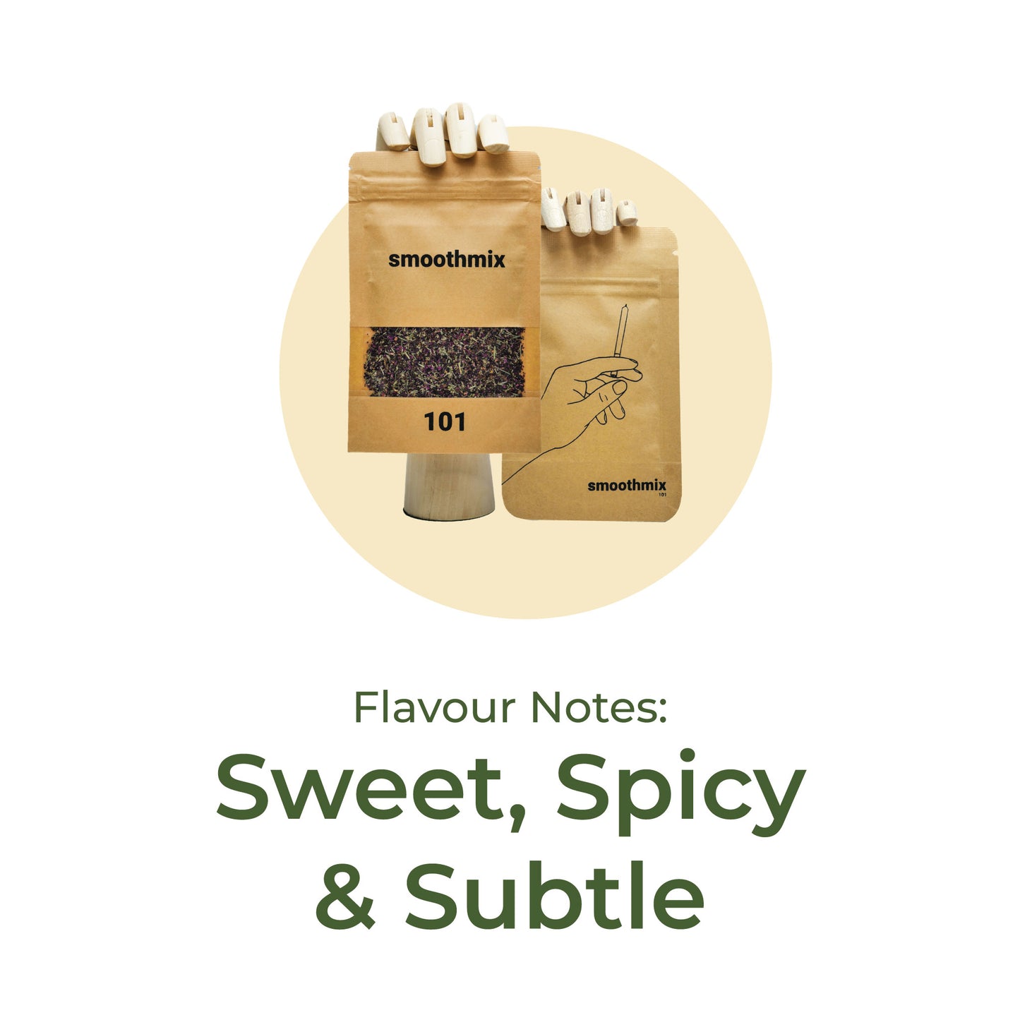 Smoothmix 101 | Herbal blend | Tobacco Substitute