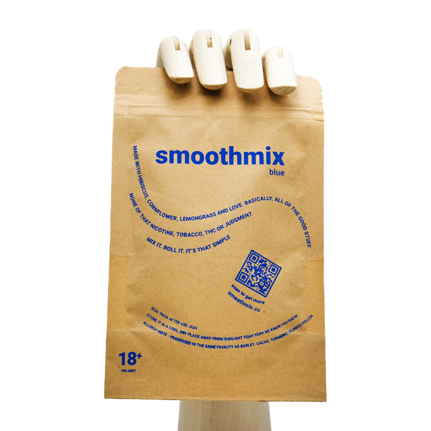 Smoothmix Blue | Herbal blend | Tobacco Substitute