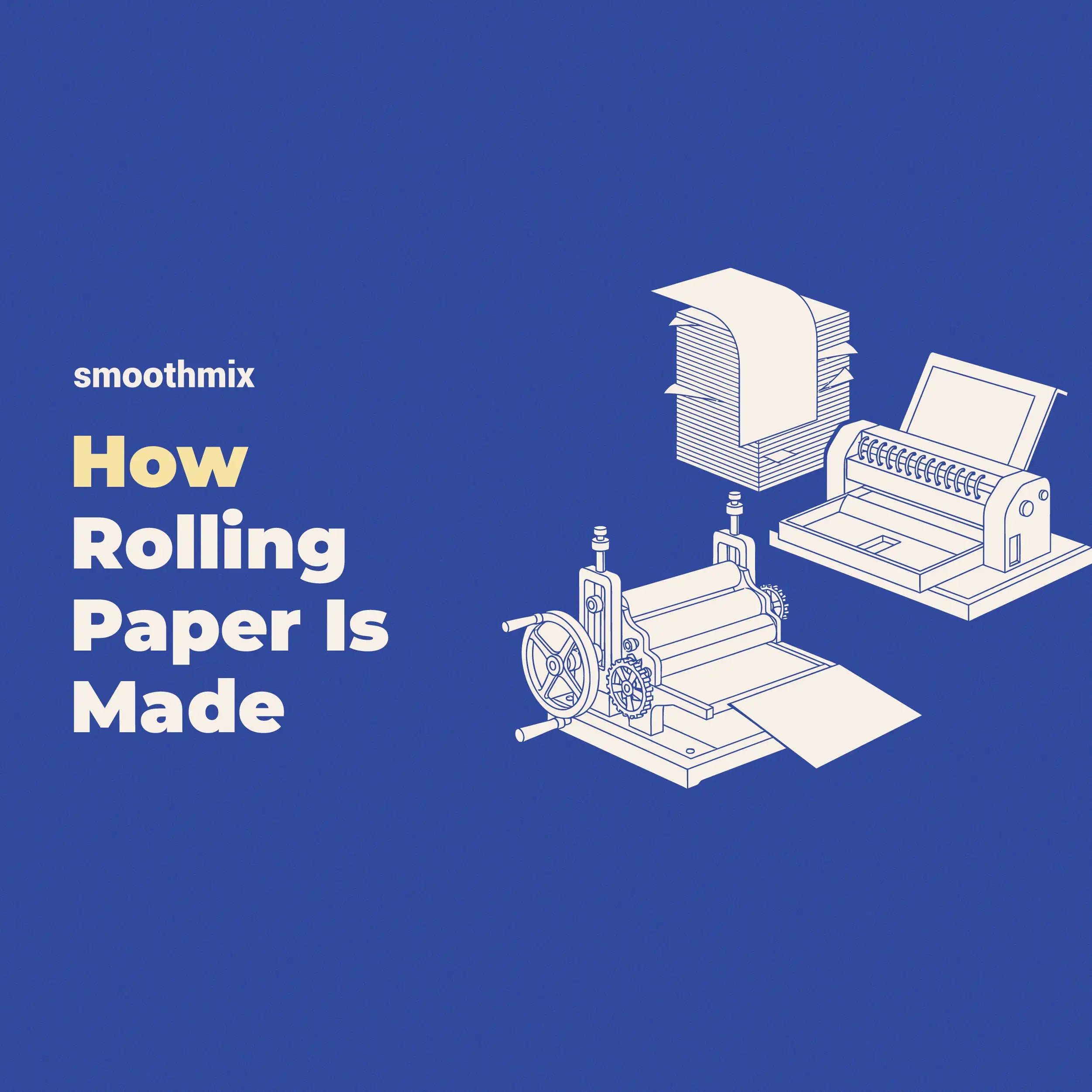 Rolling Paper Manufacturing Process