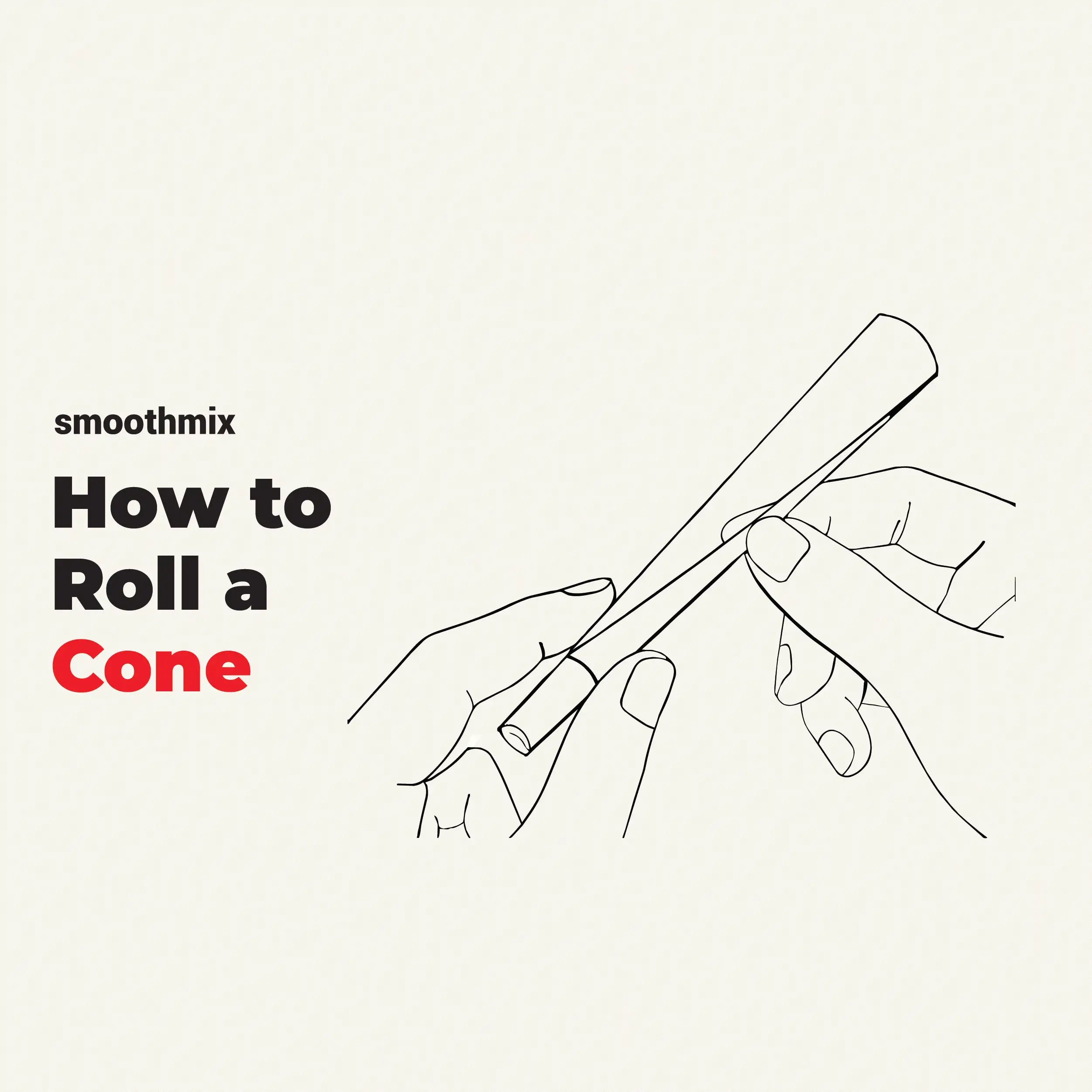 How To Roll Rolling Paper Into A Cone