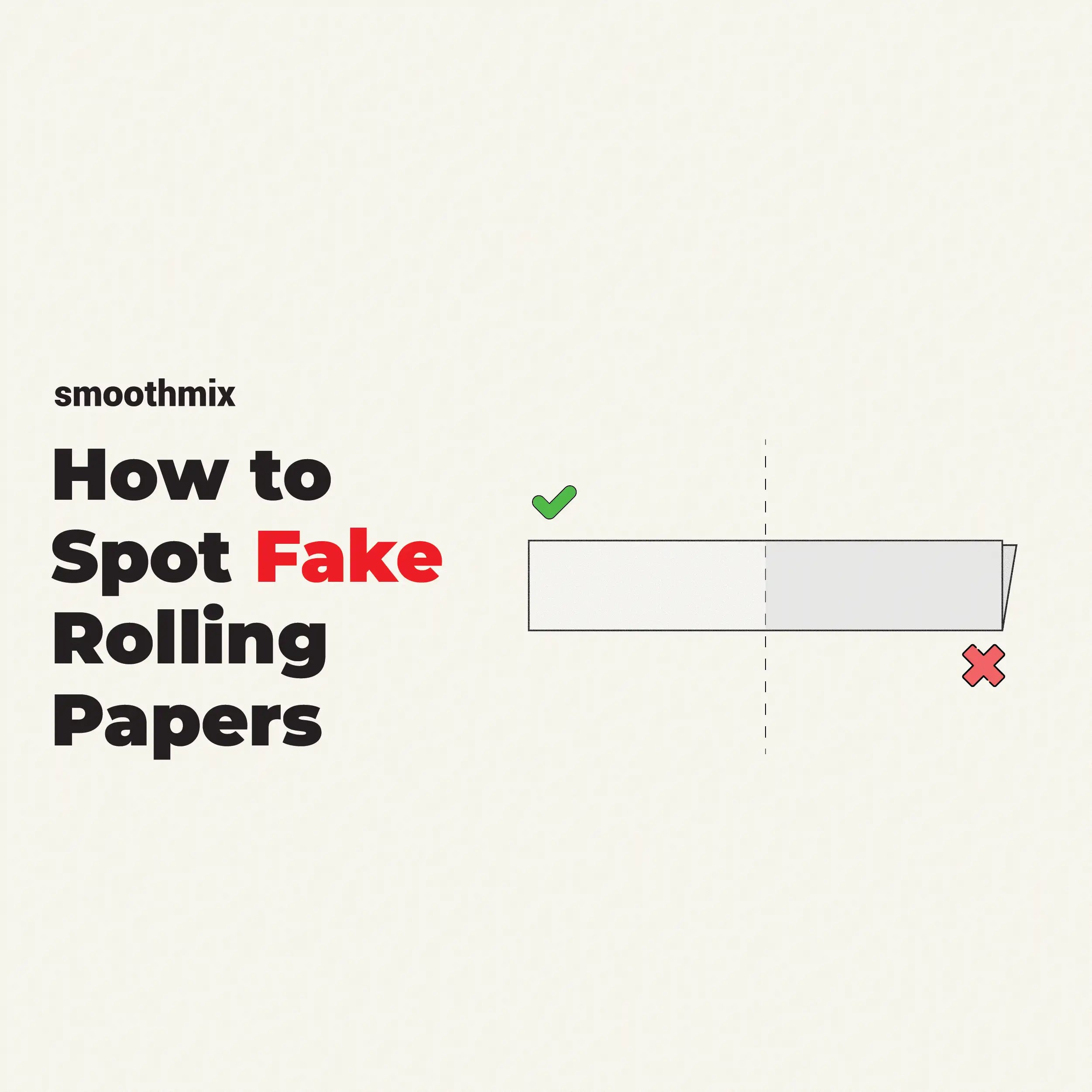 How To Spot Fake Rolling Papers? Here are some tips: Texture consistency, Watermark quality, Gum quality, Thickness and transparency, and more