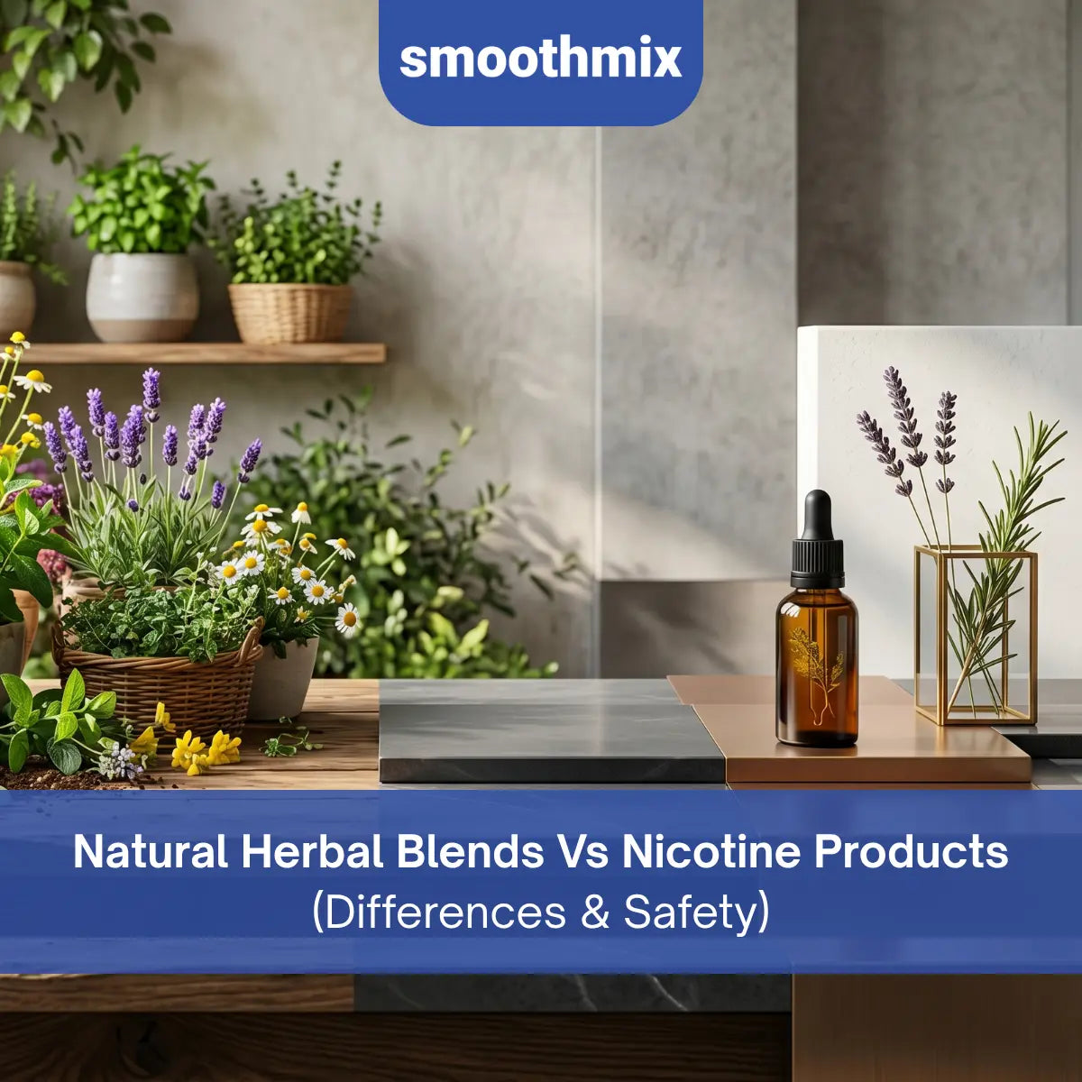 Differences Between Natural Herbal Blends Vs Nicotine Products