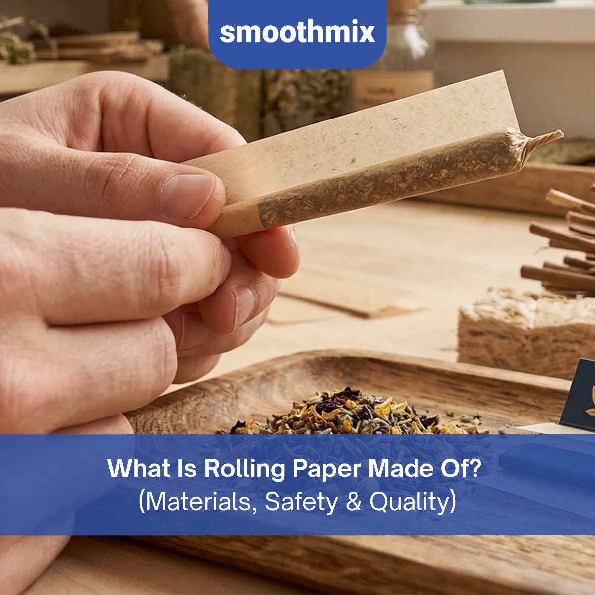 What Is Rolling Paper Made Of? Complete Material, Safety & Manufacturing Breakdown