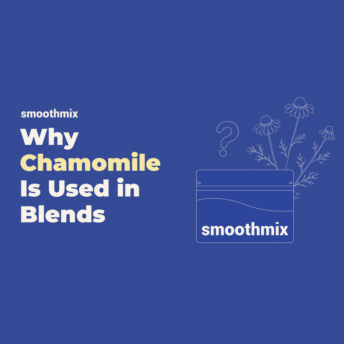 Why Chamomile Is Used In Herbal Blends