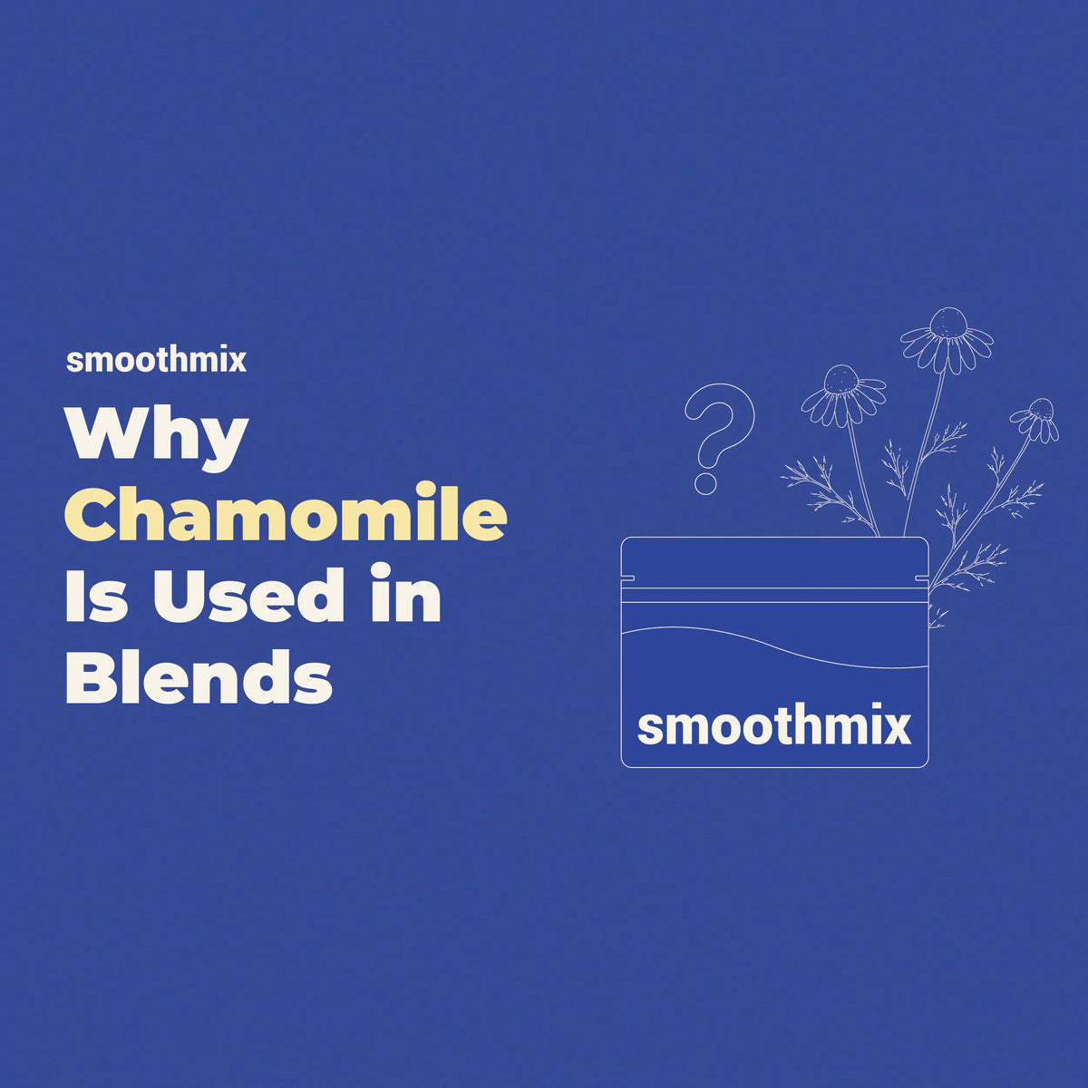 Why Chamomile Is Used In Herbal Blends
