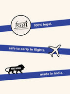 Smoothmix label with FSSAI logo, airplane icon, and 'Made in India' text on a white background.