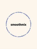 Circular design with 'smoothmix' text in the center on a white background