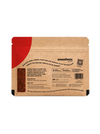 Brown packaging with red corner featuring 'smoothimix' brand on a white background