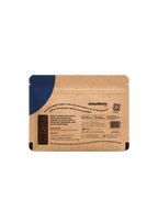 Cardboard packaging with blue corner and Smoothmix branding on a white background