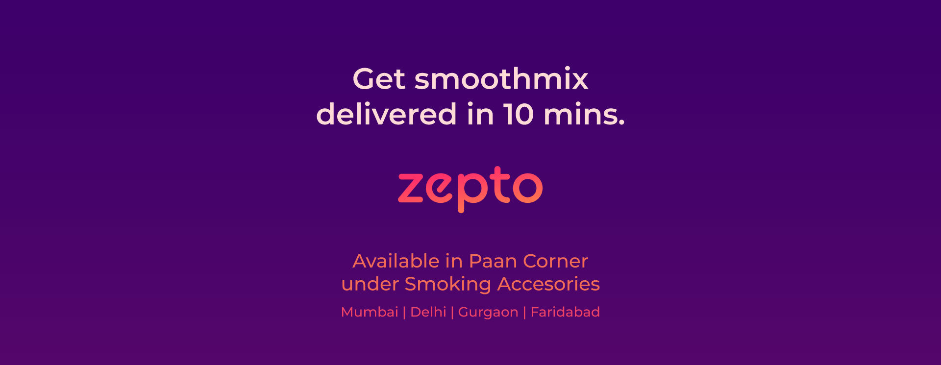Order smoothmix on zepto – smoothmix.co